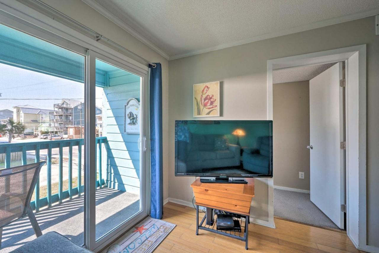 Condo With Balcony And Pool Walk To 2 Beach Accesses! Carolina Beach Exterior photo