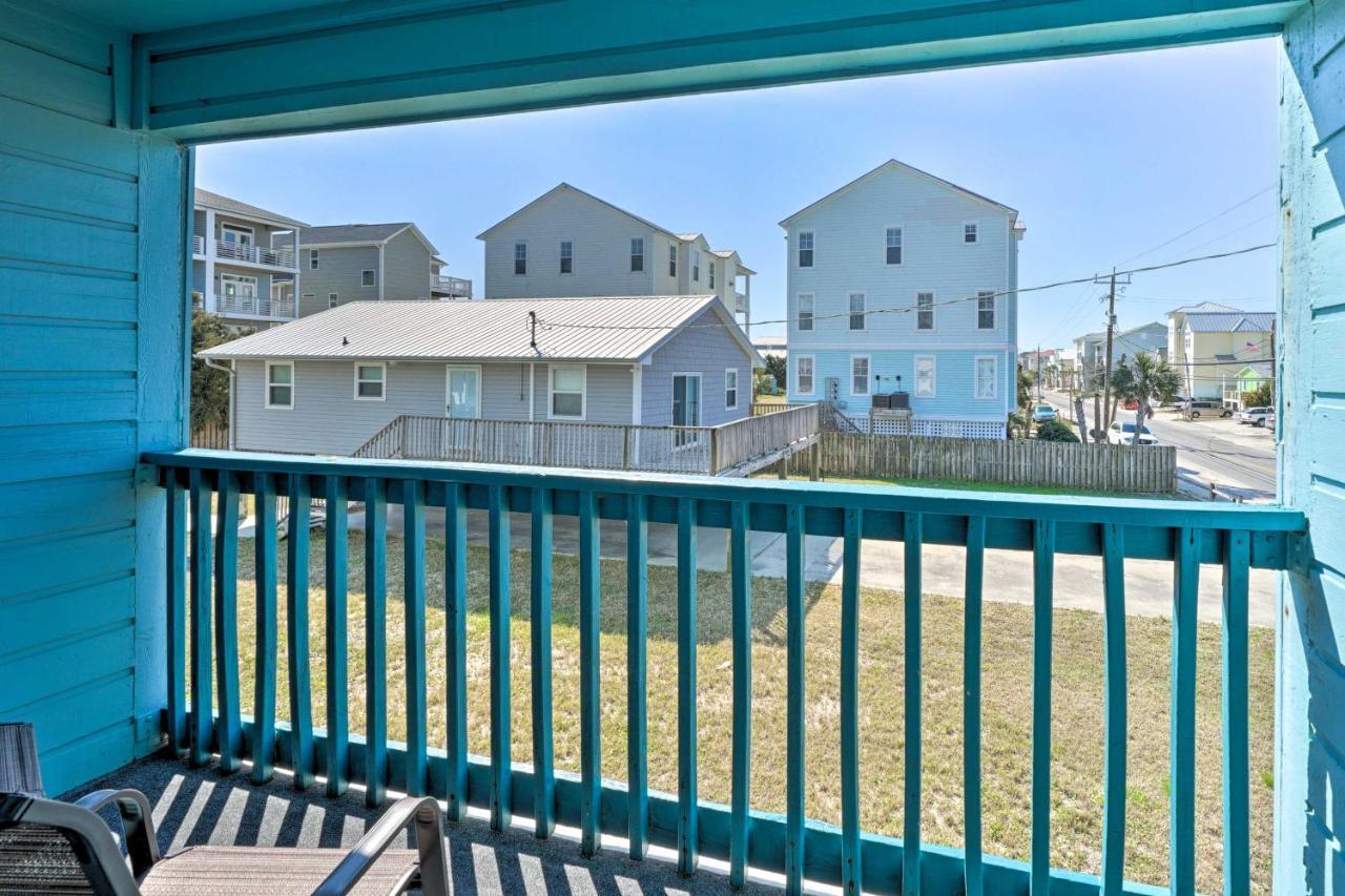 Condo With Balcony And Pool Walk To 2 Beach Accesses! Carolina Beach Exterior photo